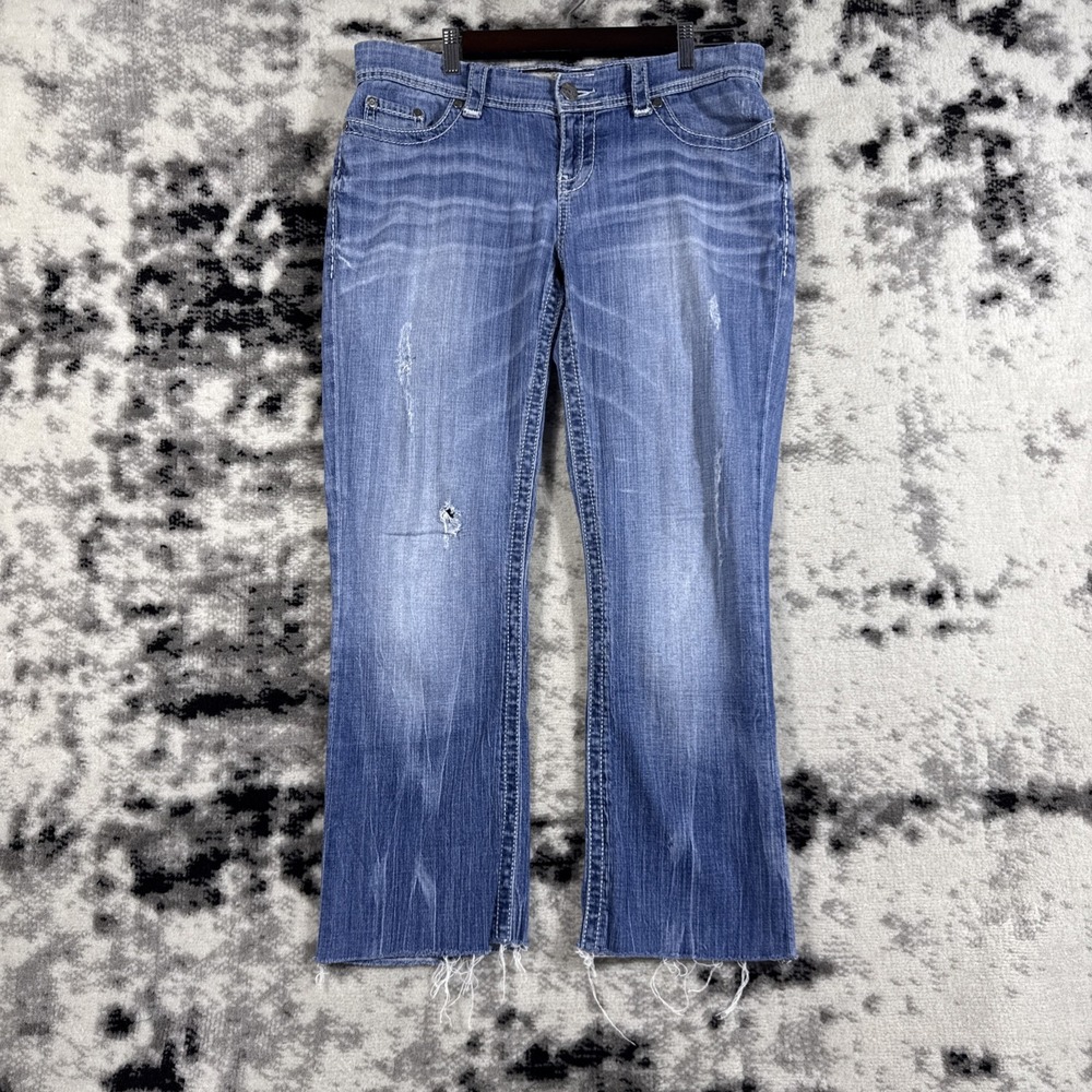 BKE Payton Jeans Womens‎ Size 30x26.5 2007 Mall Glam Boho Revival Indie Cowgirl